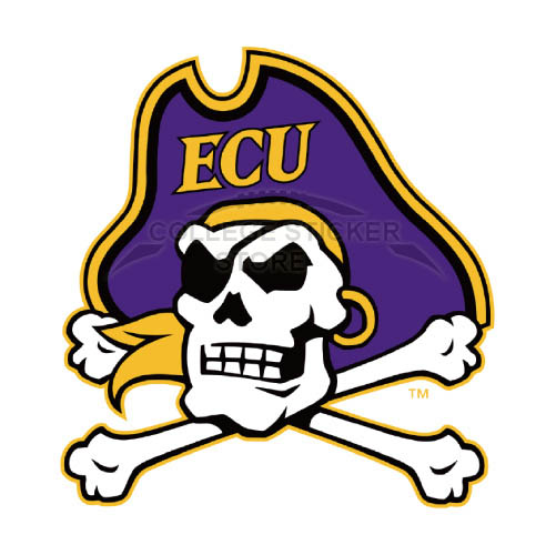 Design East Carolina Pirates Iron-on Transfers (Wall Stickers)NO.4303
